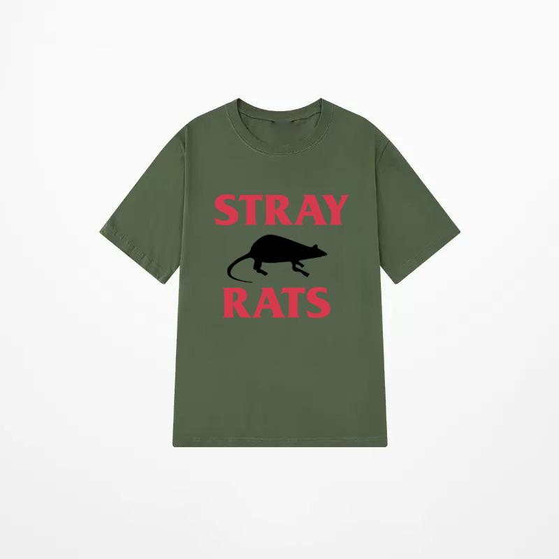 Mouse Aesthetics Graphic Print Grunge Goth Y2K Cotton Tshirt Casual Punk Short Sleeve Tshirt Oversized Hip Hop Vintage Tee EMO