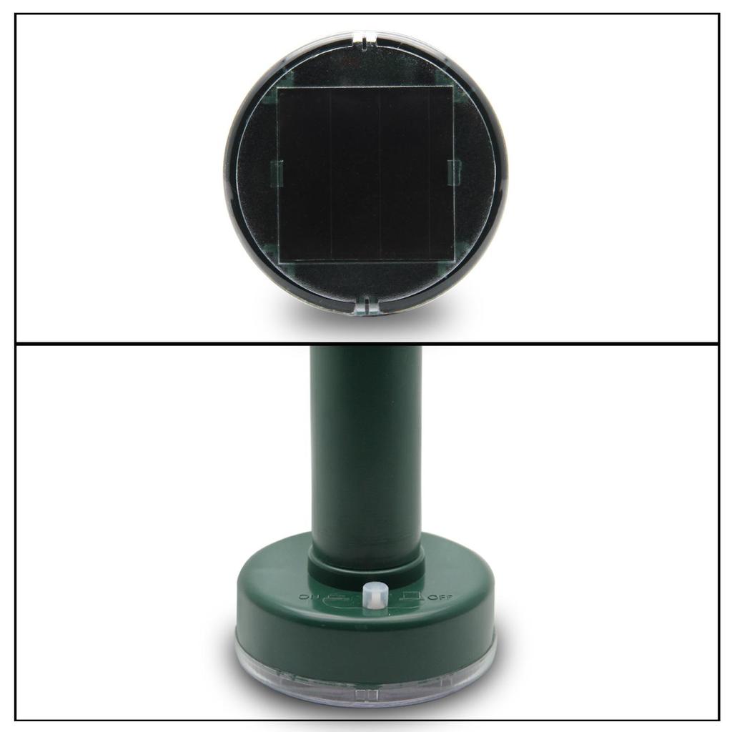 Solar Ultrasonic Rodent and Pest Repeller for Gardens and Farms