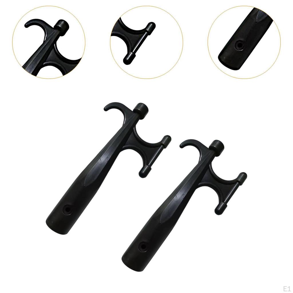 Крюк для швартовки лодки, крюк для лодки, небьющаяся сменная головка премиум-класса, верхний крюк, верхняя головка для