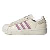 adidas Оригинальные Superstar Ayoon Прочные Дышащие Низкие Кеды для Скейтбординга Женские Кроссовки Белые Фиолетовые IG3001