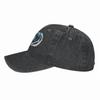 Синяя ковбойская кепка-snapback с головой тигра, шапка-бини, летняя шляпа для детей, мужчин, женщин