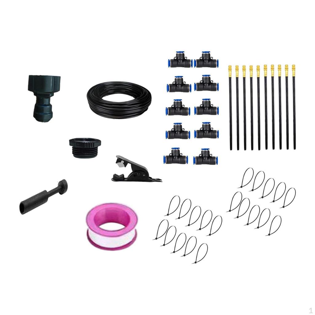 Автоматический комплект для полива Регулируемые насадки Для комнатных растений Система самополива Распыление для