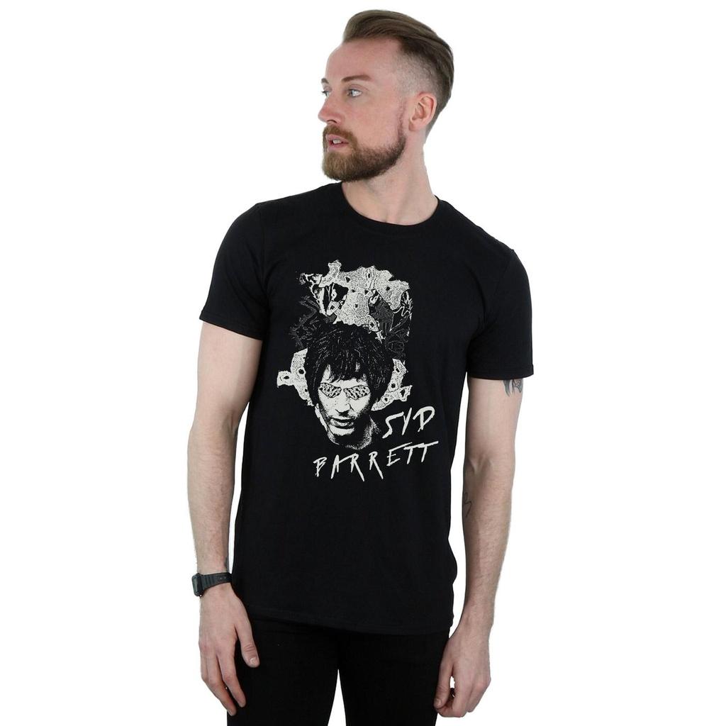 Syd Barrett Mens Psychadelic Eyes T-Shirt