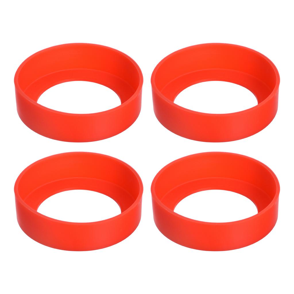 65mm Cup Holder Thermos Cup Base Protective Case Covers Pad Accessories  Silicone Cup Bottom Protective Cover Multicolor 4Pcs