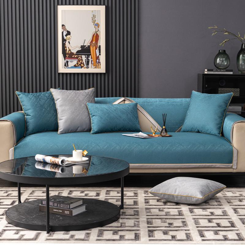 Европейская Роскошная Подушка для Дивана Высококачественное Нескользящее Универсальное Покрытие для Дивана Прямой Ряд Доступная Подушка для Всех Сезонов