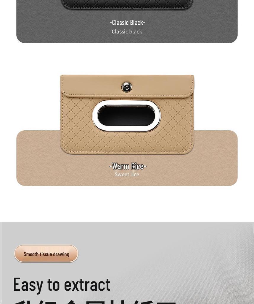 Коробка для автомобилей: Солнцезащитный козырек/Крепление на спинку сиденья