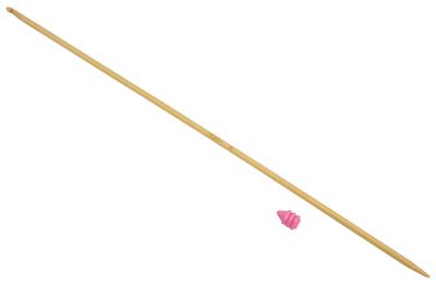 Спицы Clover для вязания афганских пледов, размер 6, спицы "Takumi",