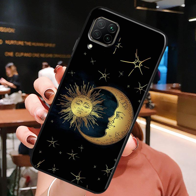 Чехол Sun Moon Star Астрологический Небесный Для Huawei Honor X8a X7a X9a X8 50 70 90 Lite Magic5 Pro P20 P30 P40 P50 P60 Nova 9 5T