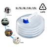 Outdoor Collapsible Bucket Foldable Water Bag Survival Water Storage Portable Water Carrier Container Camp Camping Equipment