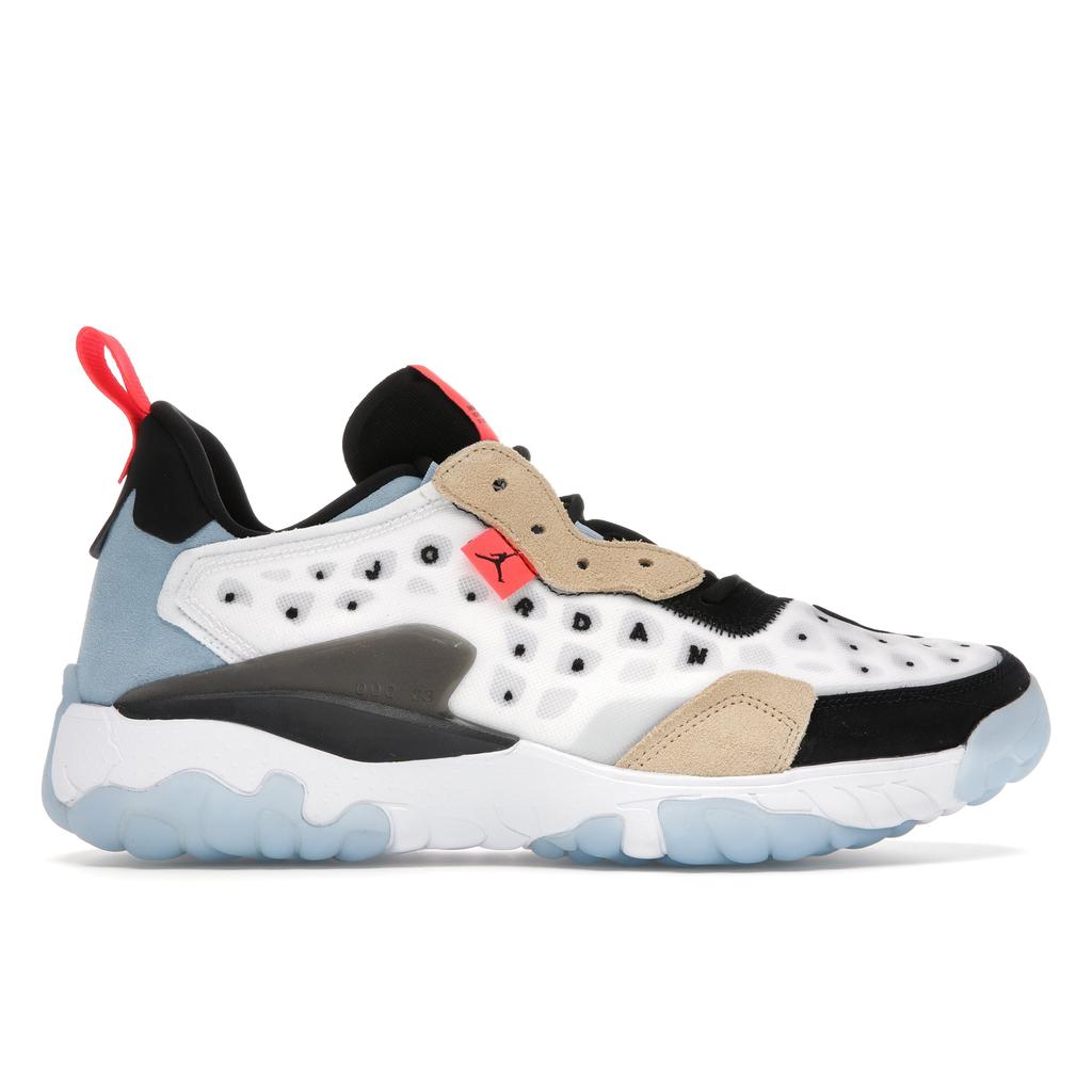 Кроссовки Air Jordan Delta 2 Thermo White Мужские Металлик-Серебристый Кунжутный Ярко-Малиновый CV8121-100