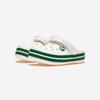 [Crocs] Crocband Clog Toddler [CRS207005-WHITE/GREEN IVY]