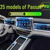 Пленка на центральную консоль Volkswagen Passat Pro: Устойчив к царапинам и нагреву, Прозрачный, Подходит для 25 моделей