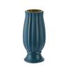 Plastic Vase Practical Shatterproof Portable Ceramic Look Vase Desktop Centerpiece Decorative Vase Plastic Vase for Bedroom