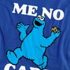 Sesame Street Unisex Adult Me No Care Cookie Monster Sweatshirt