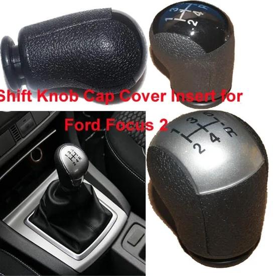 5 Speed Car Manual Gear Head Shift Knob Cap Cover ert for Ford Focus 2 2005 - 2008