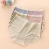3Pcs/4Pcs Briefs Women's  5A Anti-bacterial Seamless Breathable Mid-waist Modal Underwear