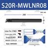 Держатель инструмента для токарного станка с ЧПУ S16Q-MWLNR08 и S20R-MWLNL08: 95° Расточка и Токарная обработка
