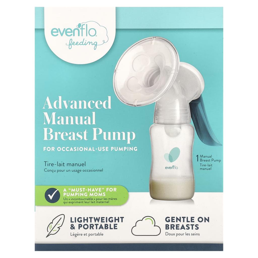 Evenflo Feeding Усовершенствованный ручной молокоотсос, 1 ручной молокоотсос