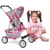 Poussette Pour Poupée Pliable Légère Avec Capote, Roues En Mousse Et Cadre Alu Kinderplay (KP0280S)