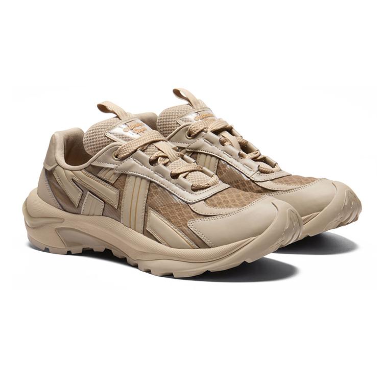 ONITSUKA TIGER TIGTRAIL Устойчивые к истиранию Низкие Повседневная обувь Унисекс Песочный 1183C612-201