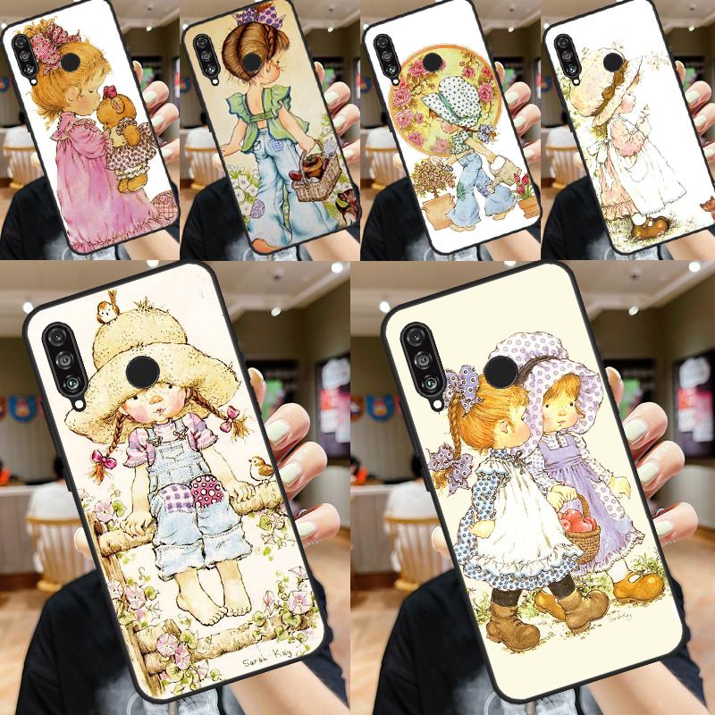 Чехол с рисунком Sarah Kay для Huawei P30 P20 P40 Lite Nova 11 Pro 9 10 SE 5T 3i 7i 11i Y60 Y70 Y90 Y61 Чехол