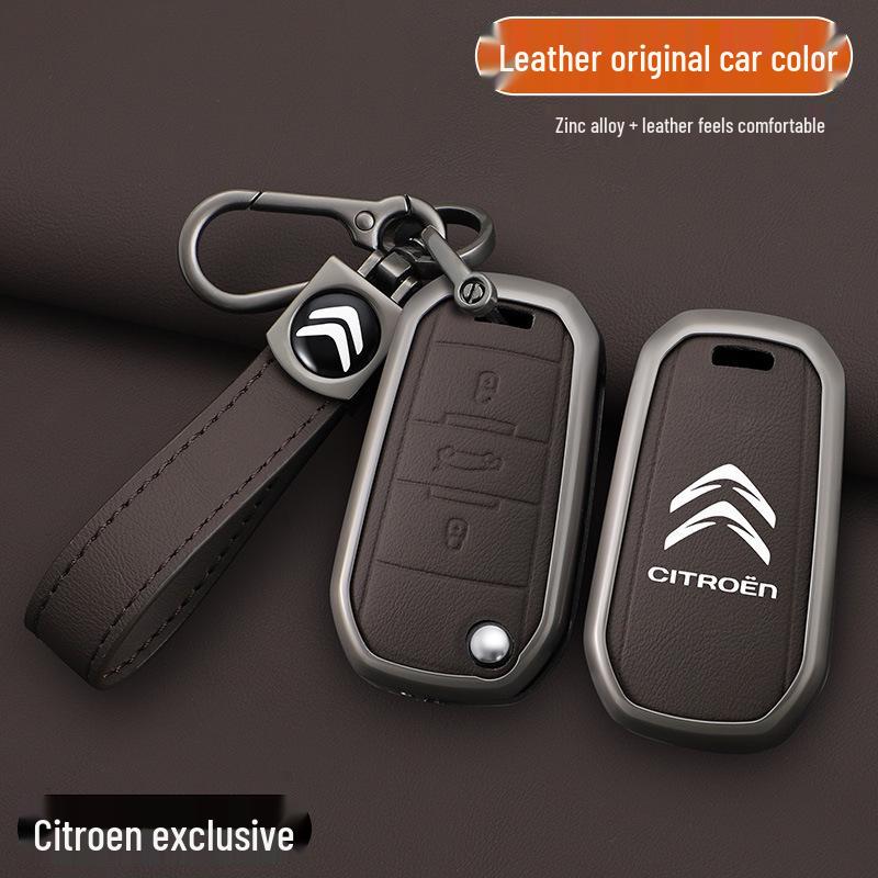 Чехол для ключа Dongfeng Citroën для моделей Versailles C5X, C6, Tianyi, Elysee, C3XR, Sega, C4L