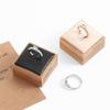 Color Travel Ring Holder Case Earrings Rings Organizer Wooden Jewelry Show Props Wedding Ring Box
