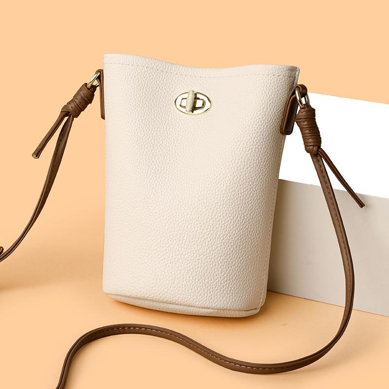 IELGY All-Match Bucket Bag Fashion Commuter Messenger Shoulder Bag