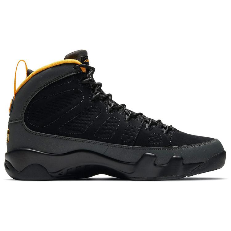 Air Jordan 9 Retro 'Black Dark Charcoal University Gold' CT8019-070