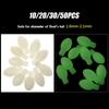 Material Bottom Beans Rubber Bean Luminous Night Fishing Glowing Beans Fishing Float Accessories