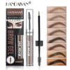 Eyebrows Gel Pen Eyebrow Cream Long Lasting Waterproof Tattoo Liquid Black Eye Brow Makeup Pencil