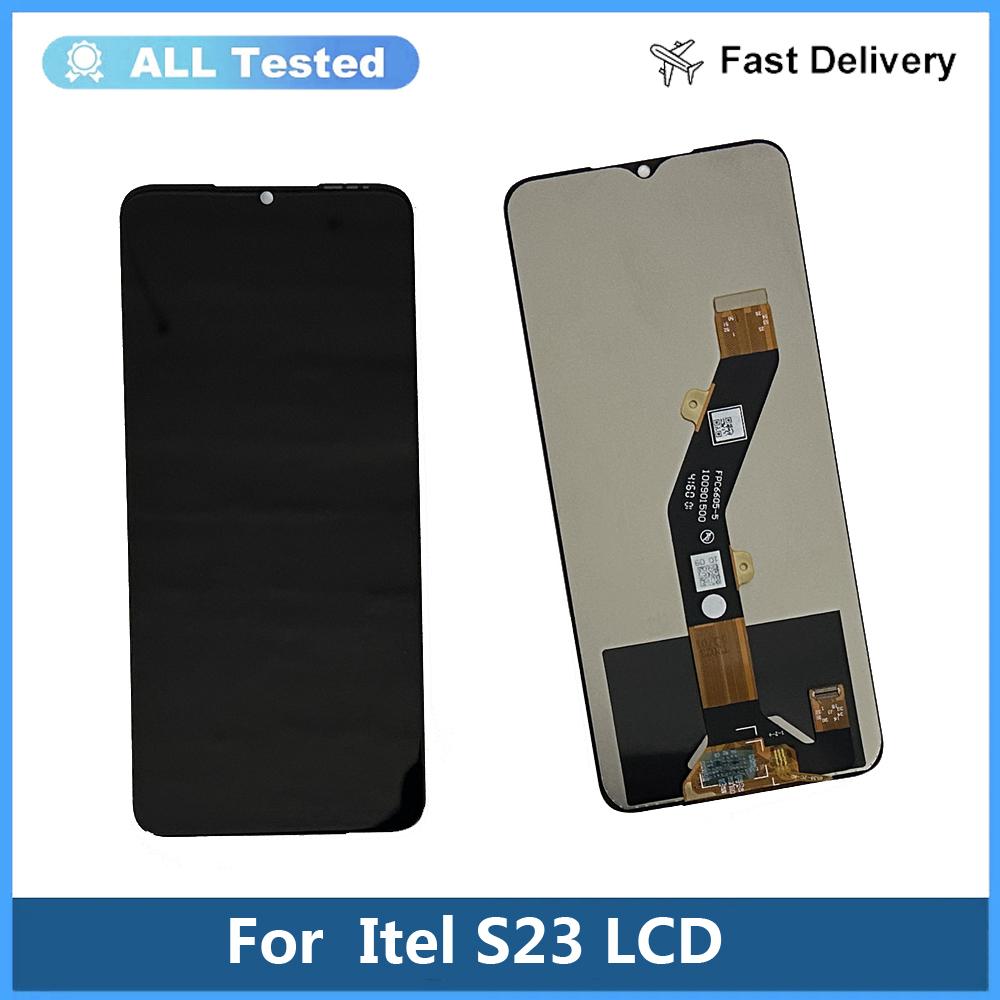 LCD Screen and Digitizer Full Assembly For Itel S23 S665L