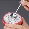 3 Pcs/Lot Iron Catalpa Spoon Thickened Stainless Steel Creative Eating Watermelon Artifact Shovel Spoon Iron Catalpa Spoon Dessert Ice Cream