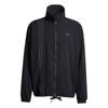 Fashion Seersucker Firebird Track Top Black Men Streetwear JC7416