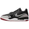 Air Jordan Legacy 312 Low Черный Цемент Женские Кроссовки Gym-Red Цементно-Серый Металлик-Серебристый FQ7827-006