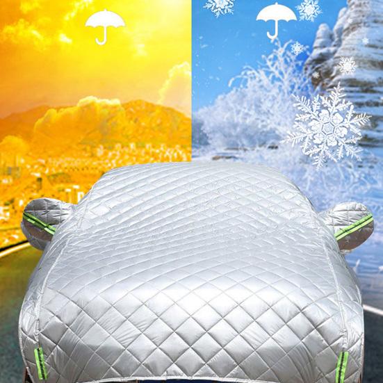 Защитное покрытие от града для автомобиля, светоотражающий дизайн, износостойкий, устойчивый к царапинам, полное покрытие, универсальное, легко устанавливаемое защитное покрытие от града для автомобиля