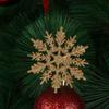 Hanging Pendant Charming Christmas Tree Decor Glitter Snowflake Festival Decoration Party Ornaments