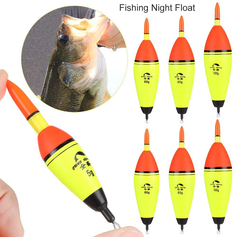 Portable Plastic Buoyancy Electronic Bobber Ball Boia Eva Foam Fishing Night Float