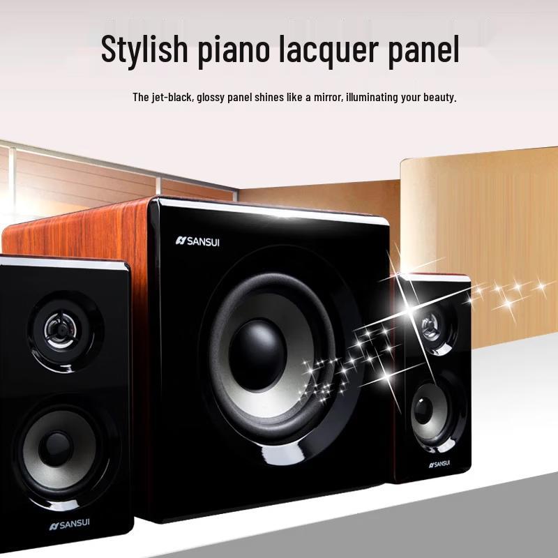 SANSUI 60B 2.1 Bluetooth Компьютерные колонки (Китайская версия)