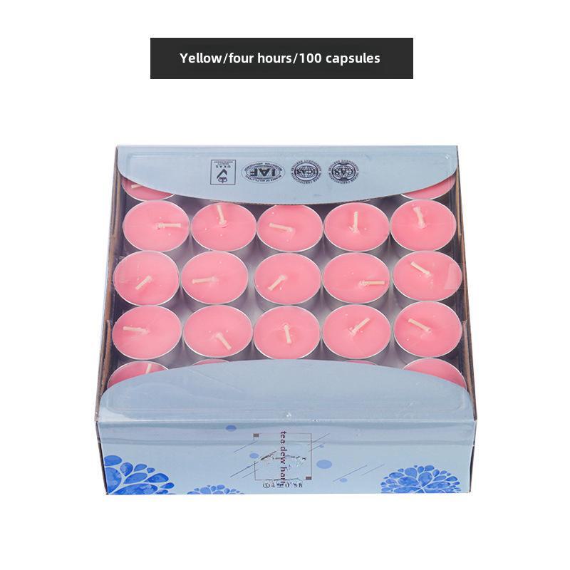 Набор ароматерапевтических свечей: Маленькая свеча на 4 часа, чайная свеча на 2 часа, плавающая свеча на день рождения, грелки для чая, бездымная восковая печать.