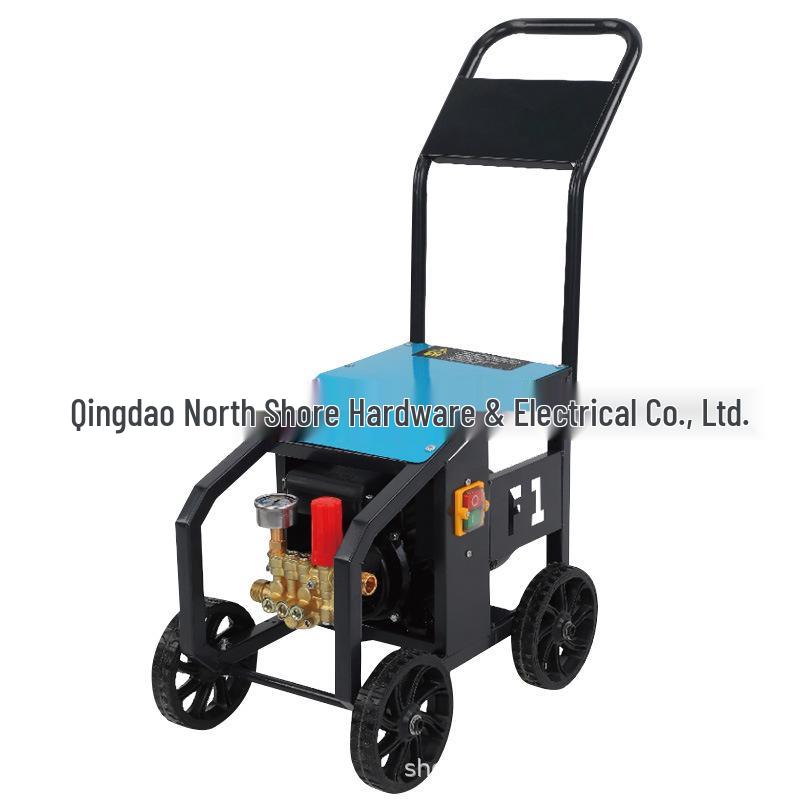 Промышленная мойка высокого давления 220 В - Мощный коммерческий очиститель с автоматическим водяным пистолетом