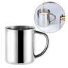 Молочная кружкаКофейная кружка из нержавеющей стали для воды с ручкой