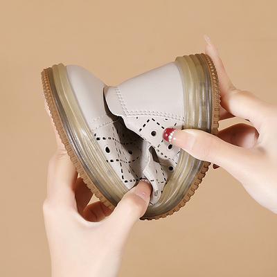 Женские балетки из натуральной кожи, уличная обувь для медсестер, мокасины, обувь на плоской подошве, слипоны, женская обувь, мягкие zapatos mujer, большие размеры