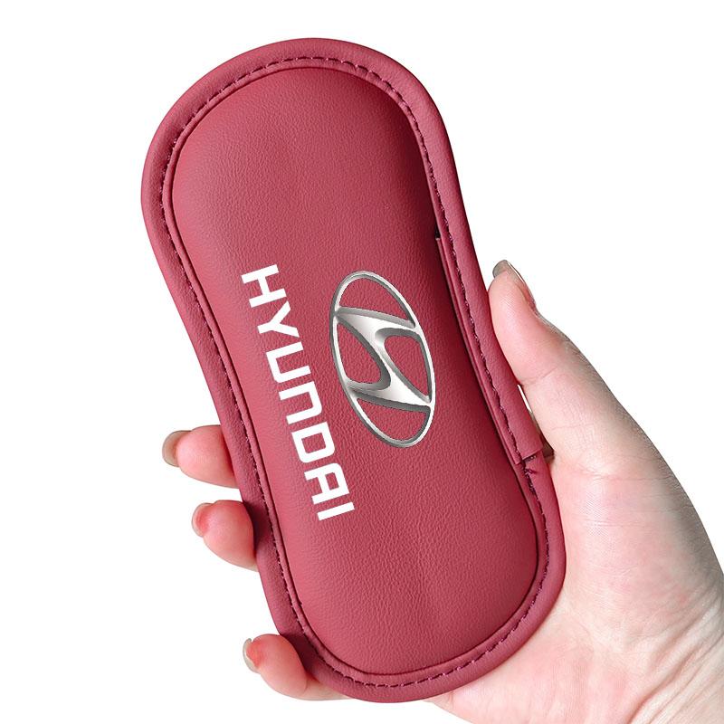 1 шт. Кожаная автомобильная подушка Автомобильная накладка на колени Эластичная подушка для ног из пены с памятью для Hyundai Tucson Solaris I30 Creta IX35 I40 IX20 Veloster