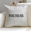 classic fashion brand Reiss Cushion Cover Soft  EasyWash Pillow Case  Versatile for Couch Bed Travel and Office