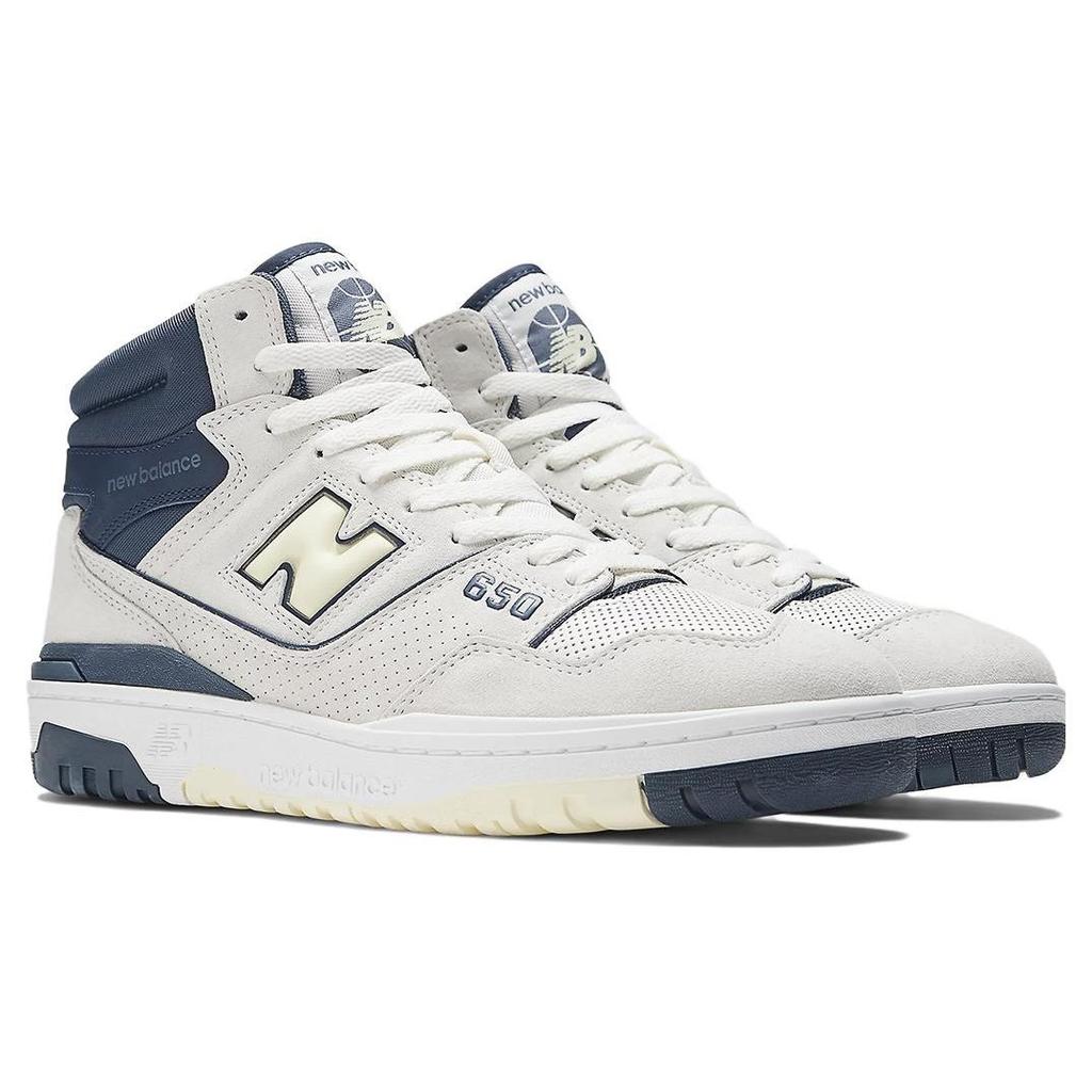 New Balance 650R Sea Salt Navy унисекс кроссовки кремовый Dawn-Glow BB650RVN