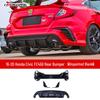 10th Gen Civic FC450 (2016-2021) Body Kit: Wide Body Kit, Side Skirts, Rear Spoiler, Rear Diffuser, Front Splitter, Front Lip Spoiler