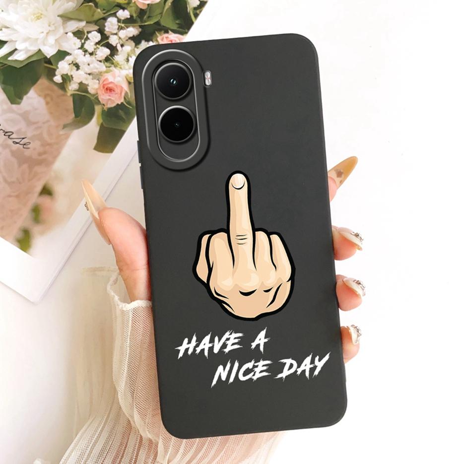 Чехол для Xiaomi Poco M7 Plus PocoM7 4G Красивая Девушка Подсолнух Расписной Чехол для Телефона Для Xiaomi Poco M7 Pro PocoM7 Plus 5G Мягкие Fundas