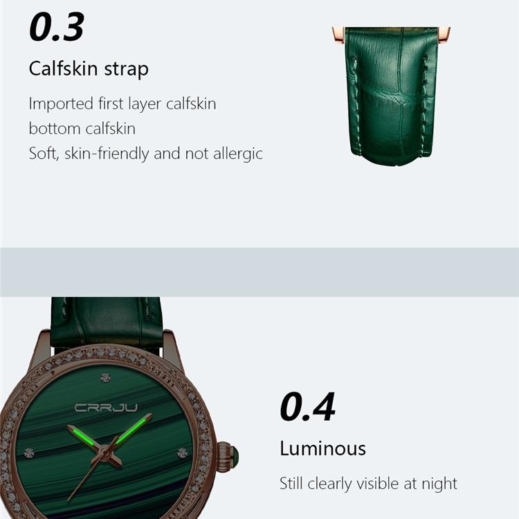 CRRJU-2189 Belt Women's Fashion Fashion Men's Watch Business Women's