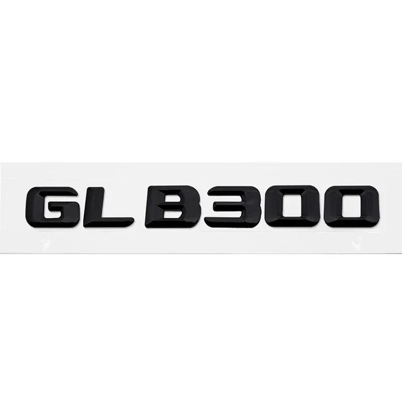 Car Letter Sticker Rear Emblem for Mercedes Benz GLB180 GLB200 GLB220 GLB250 GLB260 GLB300 GLB350 GLB400 GLB450 Trunk Decal